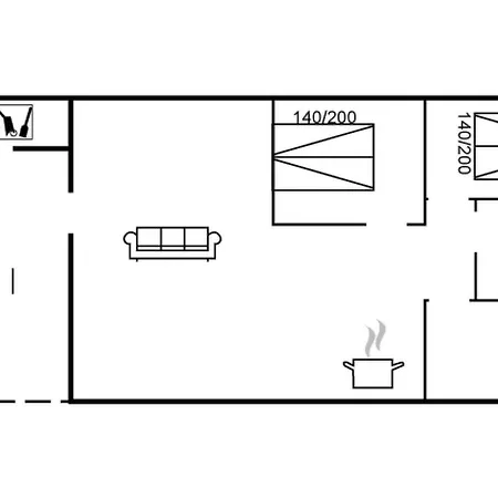 Mads - 950m From The Sea By Interhome Сasa de vacaciones Torsted (Nordjylland)